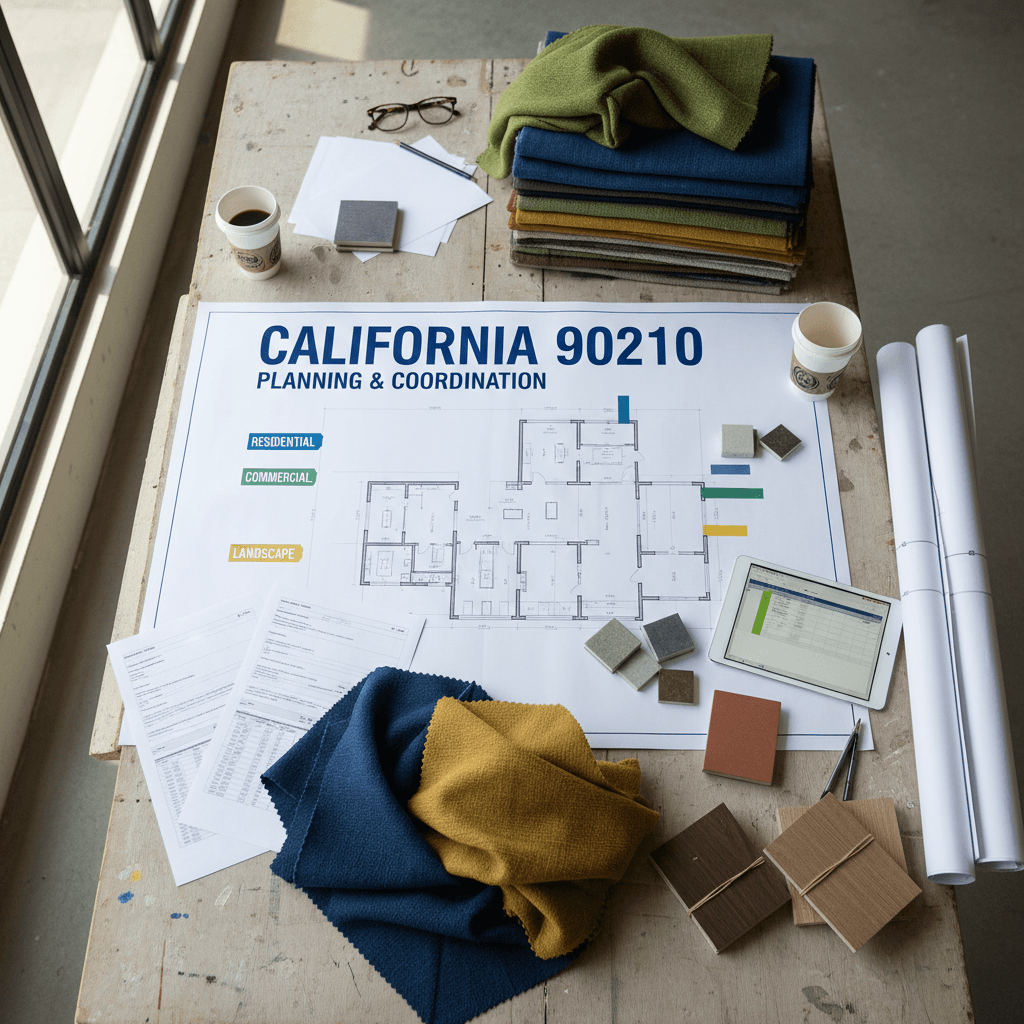 Project planning materials and design selections