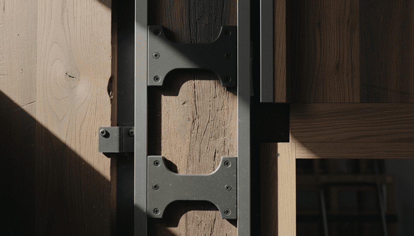 Premium construction materials and architectural finishes detail