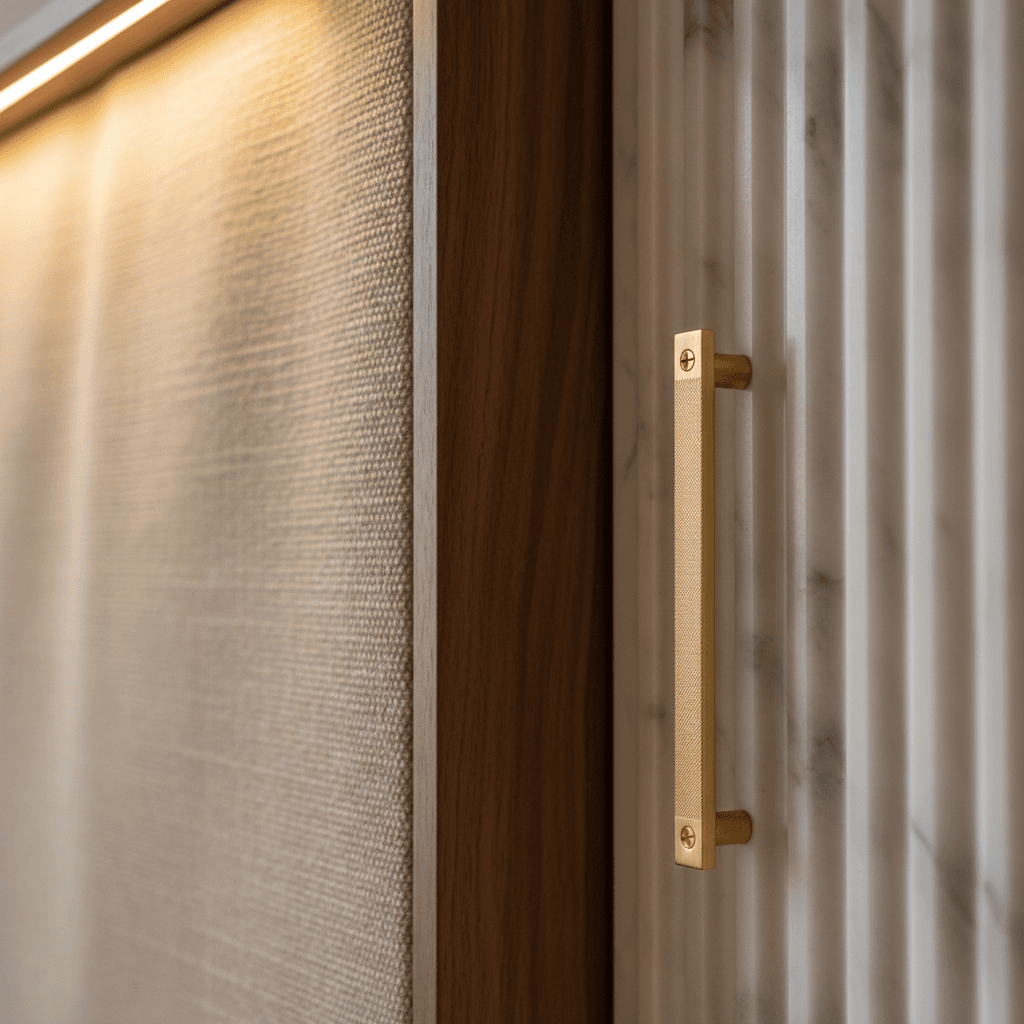 Premium interior finish details and custom millwork