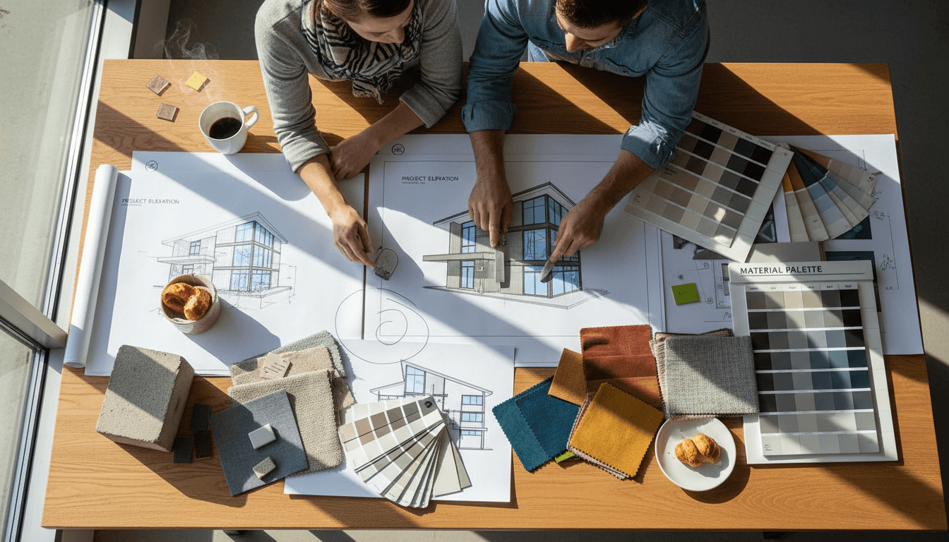 Design collaboration between contractor and designer team